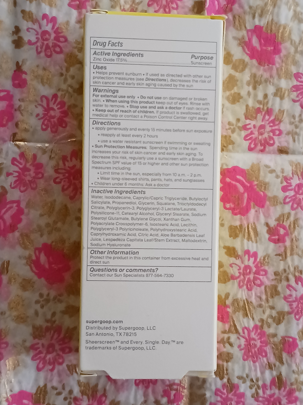 ✨️SEALED✨️ Supergoop! Mineral Sheer Screen SPF 30 - Picture 14 of 16